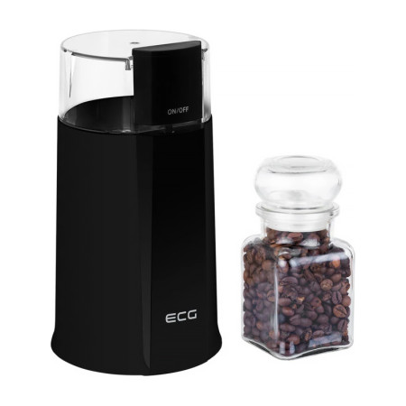 Mlynček na kávu ECG KM 122 Easygrind Black 200W