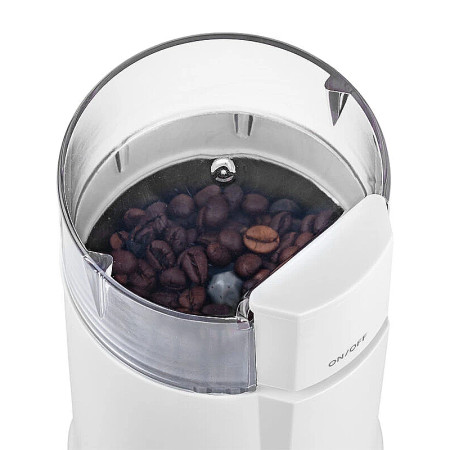 Mlynček na kávu ECG KM 122 Easygrind White 200W