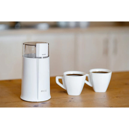 Mlynček na kávu ECG KM 122 Easygrind White 200W