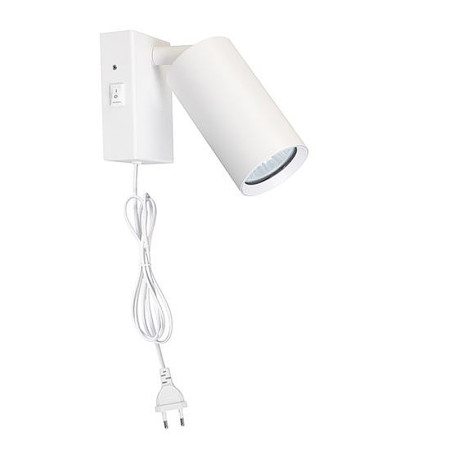 Lampa nástenná 1xGU10 biela CELE SOLIGHT WO3002-W