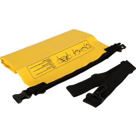 Vodotesný vak 10L WATER PROOF BAG YELLOW