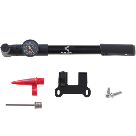 Pumpa ručná na bicykel s tlakomerom RALLEX