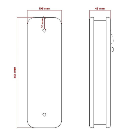 Prepäťová ochrana 1,8m/12z+2xV DPM PPS52 PO1812VBK čierna