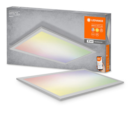 Svietidlo LEDVANCE SMART WIFI PLANON PLUS 60x30 28W RGB+W 3000K 3000lm