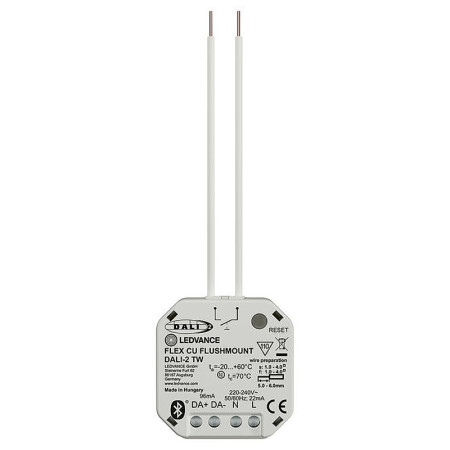 Riadiaca jednotka LEDVANCE FLEX CONTROL UNIT FLUSH MOUNT DALI-2 TW BLUETOOTH pod vypínač