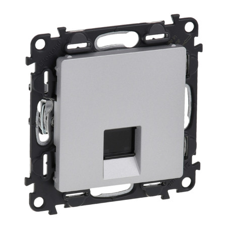 Dátová zásuvka 1xRJ45 Cat.6A STP LEGRAND VALENA LIFE 753348 hliník