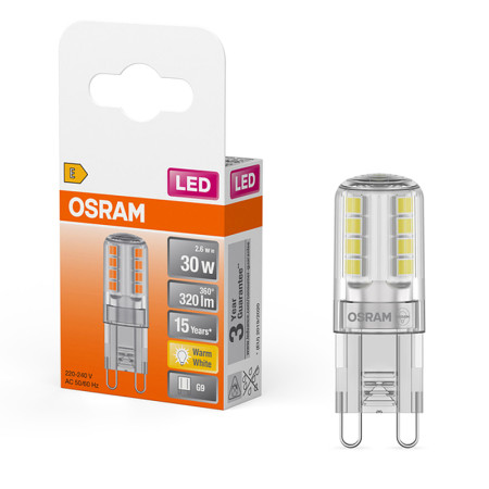 Žiarovka OSRAM LED PPIN30 G9 2,6W/827