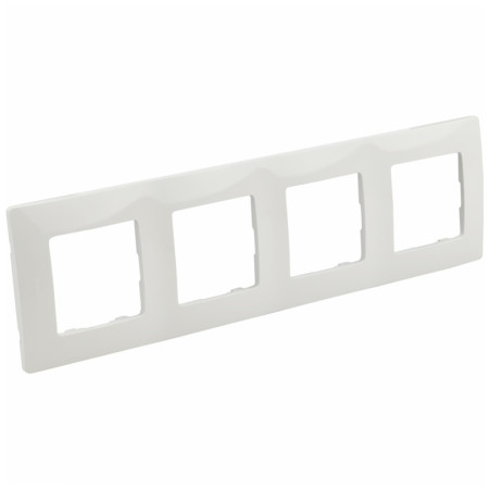 Štvorrámček LEGRAND NILOE 665004 biely