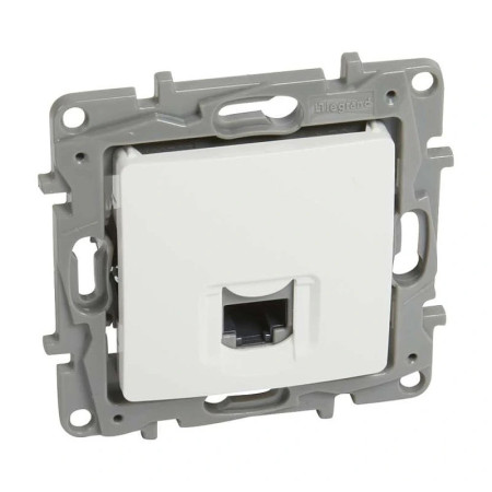 Dátová zásuvka 1xRJ45 Cat.6 UTP LEGRAND NILOE 764573 biela