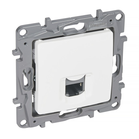 Dátová zásuvka 1xRJ45 Cat.6 FTP LEGRAND NILOE 764577 biela