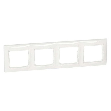 Štvorrámček LEGRAND VALENA 774454 biely