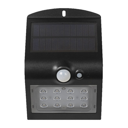 Svietidlo nočné LED LEDVANCE ENDURA FLOOD BUTTERFLY SOLAR SENZOR 1,5W 4000K BLACK s pohybovým senzorom