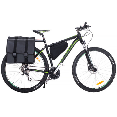 Brašňa na bicykel pre nosič batožiny dvojkomorová 35l RALLEX