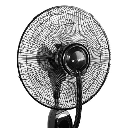 Ventilátor stojanový 40cm BLOW 44-660 čierny 90W s parou