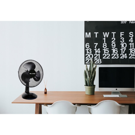 Ventilátor stolový 30cm BLOW 44-063 čierny