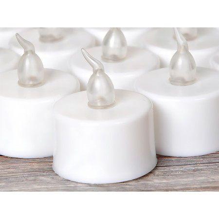 Sviečka LED čajová biela CD2 (1ks)