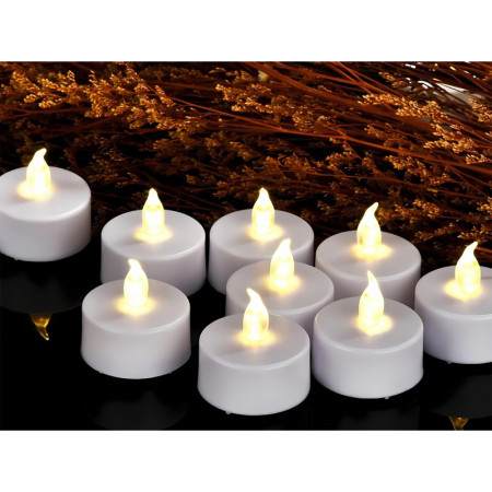 Sviečka LED čajová biela CD2 (1ks)