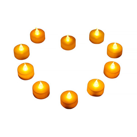 Sviečka LED čajová biela CD2 (1ks)