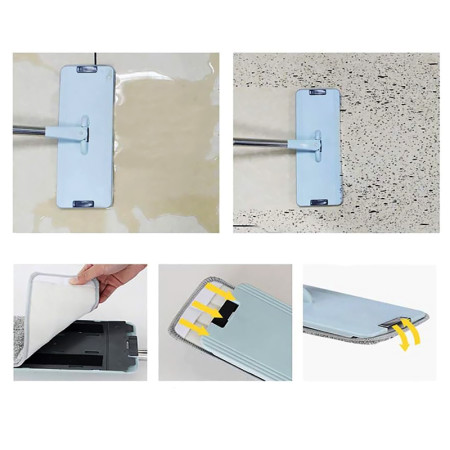 Mop na podlahu SQUEEZE FLAT MOP YY-F8818