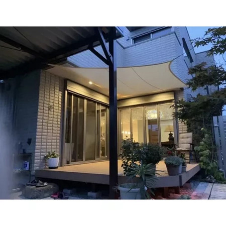 Tieniaca plachta 3,6x3,6m béžová GARDLOV 23165