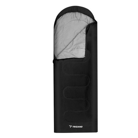 Spacák TRIZAND 00021084 čierny 2v1 a prikrývka