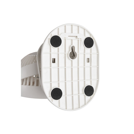 Ventilátor stolový 16cm na štipec RUHHY 25566 5W nabíjateľný biely