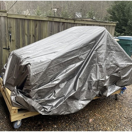 Plachta krycia 3x4m GARDLOV 24652 sivá 120g/m2