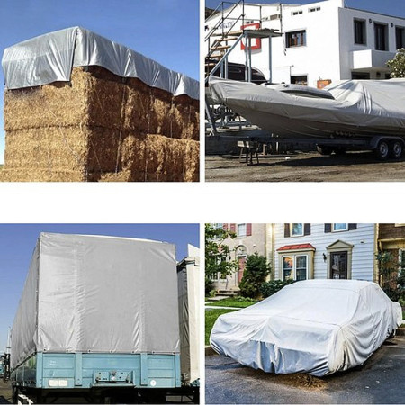 Plachta krycia 4x5m GARDLOV 24653 sivá 120g/m2