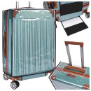 Obal na kufor L TRIZAND 23922 transparentný (67x47x33cm)