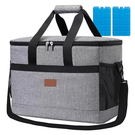 Termotaška 37x24x24,5cm 20L sivá TRIZAND 23842