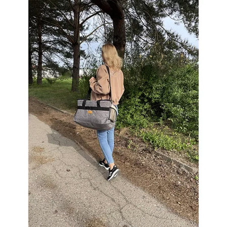 Termotaška 37x24x24,5cm 20L sivá TRIZAND 23842