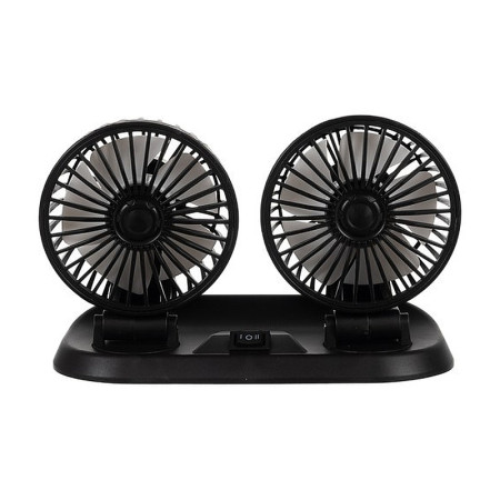 Ventilátor do auta 12V 2x10,5cm XTROBB 23222