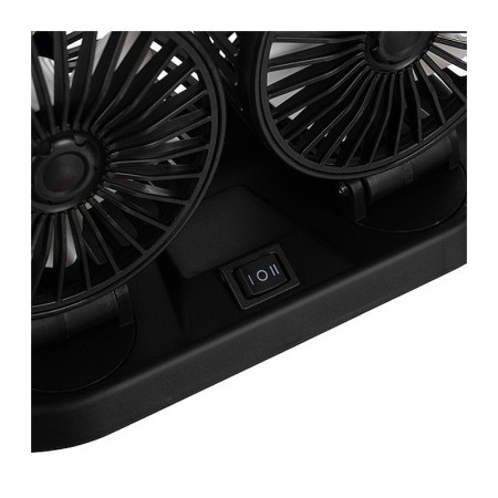 Ventilátor do auta 12V 2x10,5cm XTROBB 23222