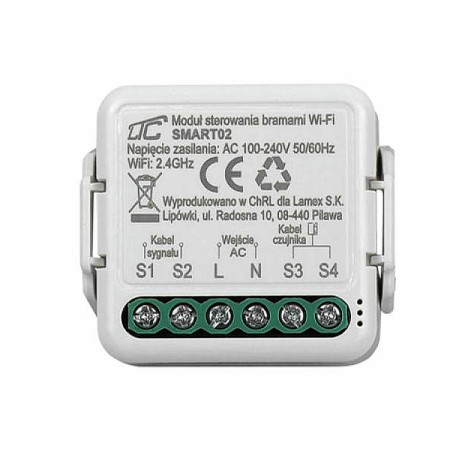 Spínač diaľkovo ovládaný SMART WIFI LTC SMART02 modulárny TUYA