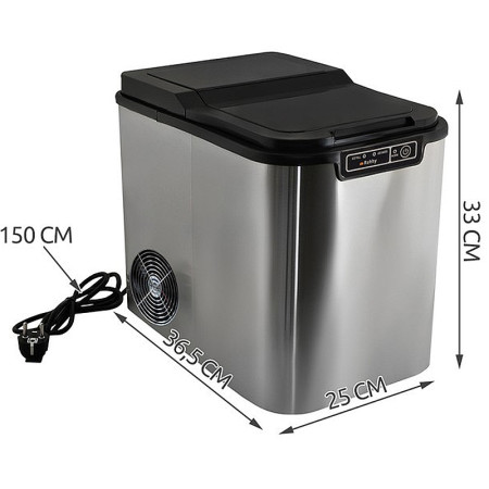 Výrobník ľadu MALATEC YT-E-005B 120W 12kg ľadu/deň