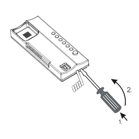 Telefón domáci TESLA 4FP21103.201 ELEGANT biely s reguláciou hlasitosti