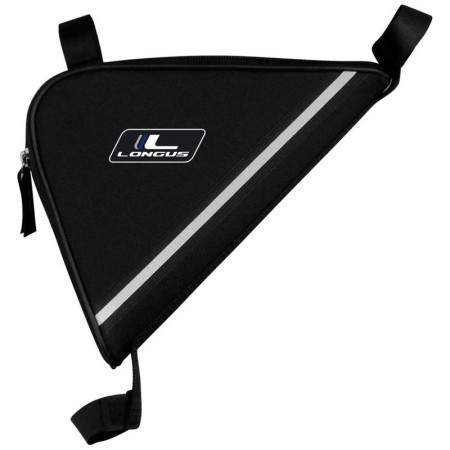Brašňa na bicykel trojuholníková na rám LONGUS TRIPEAK 1l čierna