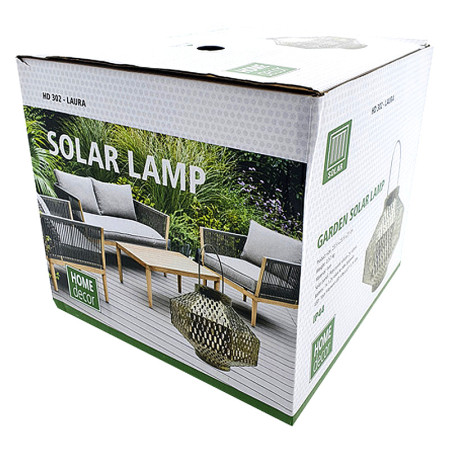 Lampa solárna HOME decor HD302 LAURA