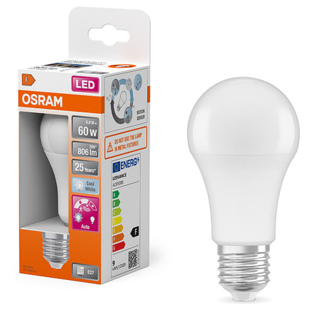 Žiarovka OSRAM LED CLA60MS E27 8,8W/840 MOTION SENZOR