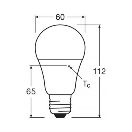 Žiarovka OSRAM LED CLA60MS E27 8,8W/840 MOTION SENZOR