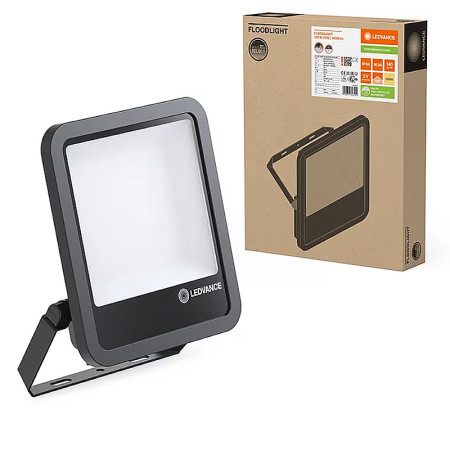 Reflektor LED 150 3000K BK LEDVANCE FL KLM 100W/83W/3000K SYM100 BK 14000/11670 lm PMC