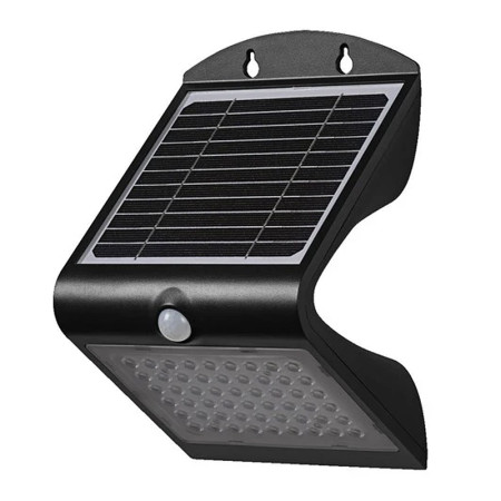 Svietidlo nočné LED LEDVANCE ENDURA FLOOD BUTTERFLY SOLAR SENZOR 4W 4000K BLACK s pohybovým senzorom