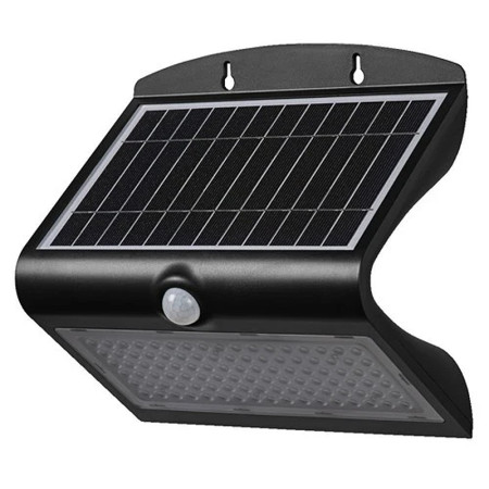 Svietidlo nočné LED LEDVANCE ENDURA FLOOD BUTTERFLY SOLAR SENZOR 8W 4000K BLACK s pohybovým senzorom