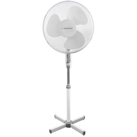 Ventilátor stojanový 40cm ESPERANZA EHF001WW HURRICANE WHITE 50W