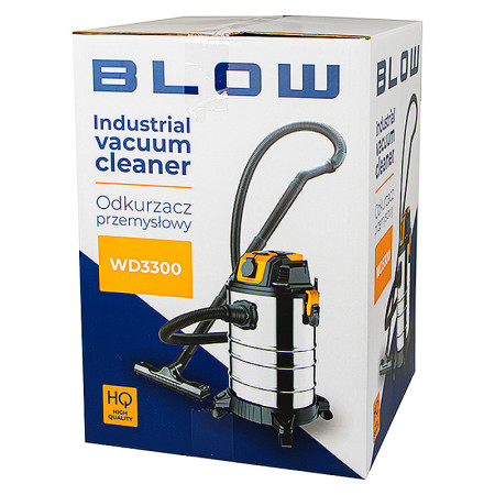 Vysávač podlahový BLOW WD3300 na suché a mokré vysávanie priemyselný 25L