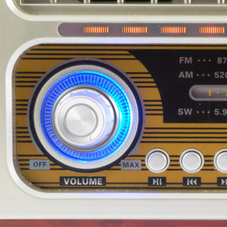 Rádio prenosné SAL RRT3 retro