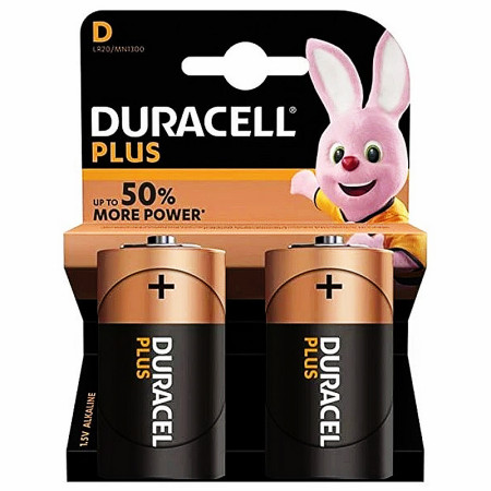 Batéria Duracell LR20 PLUS alkalická