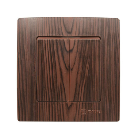 Vypínač č.5 MAKEL tmavé drevo 32102103