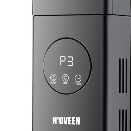 Ohrievač radiátor olejový 11 článkový 2500W NOVEEN OH8099 LCB black Tuya WiFi Smart