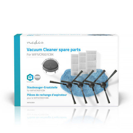 Náhradné diely k robotickému vysávaču NEDIS WIFIVCB01